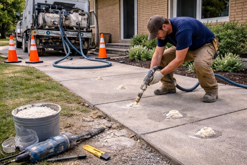 Foam Jacking in Columbus, OH