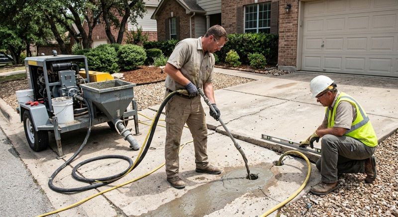 Concrete Leveling in Des Moines, IA